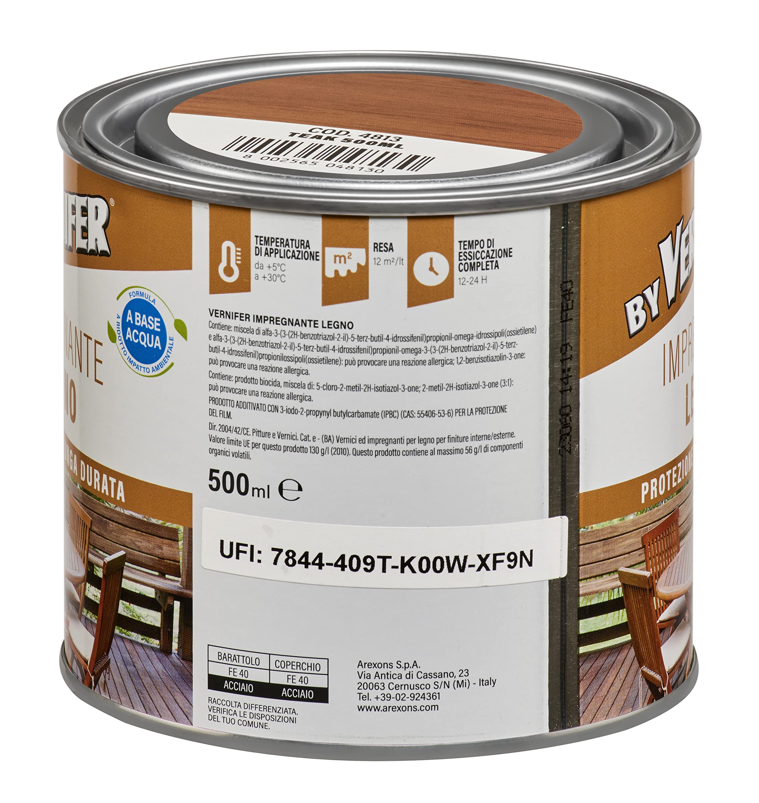 vernifer-by-arexons-impregnante-legno-teak-all-acqua-500-ml image 2