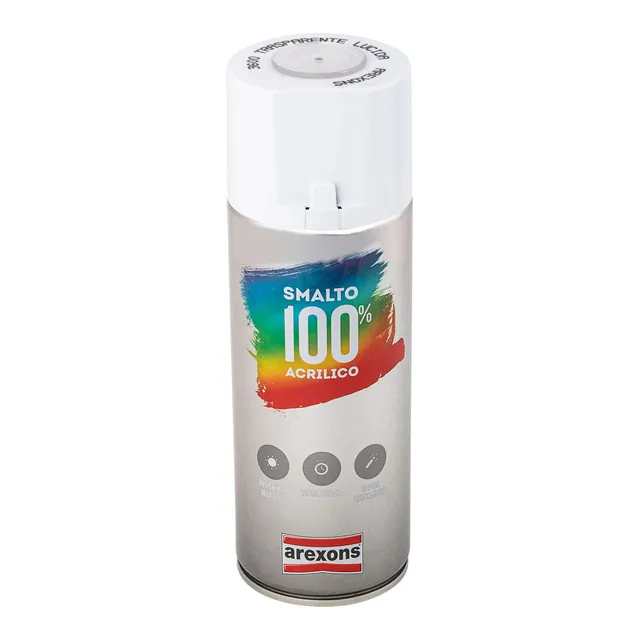 arexons-smalto-100-acrilico-spray-trasparente-opaco-400-ml image 1