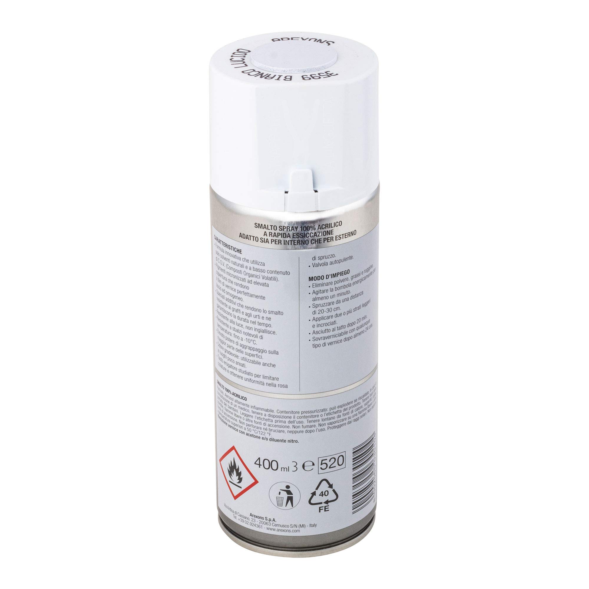arexons-smalto-100-acrilico-spray-vernice-per-interni-ed-esterni image 2