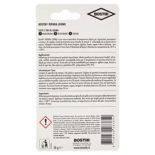 bostik-ripara-legno-stucco-bicomponente-56-g-per-restauro-legno image 7