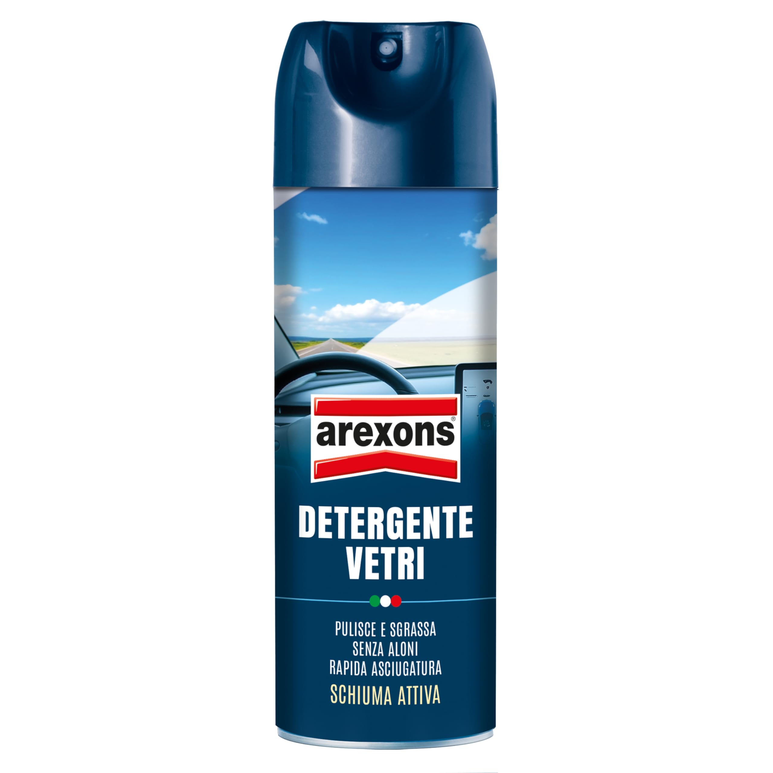 arexons-cura-auto-detergente-vetri-in-schiuma-200-ml image 1