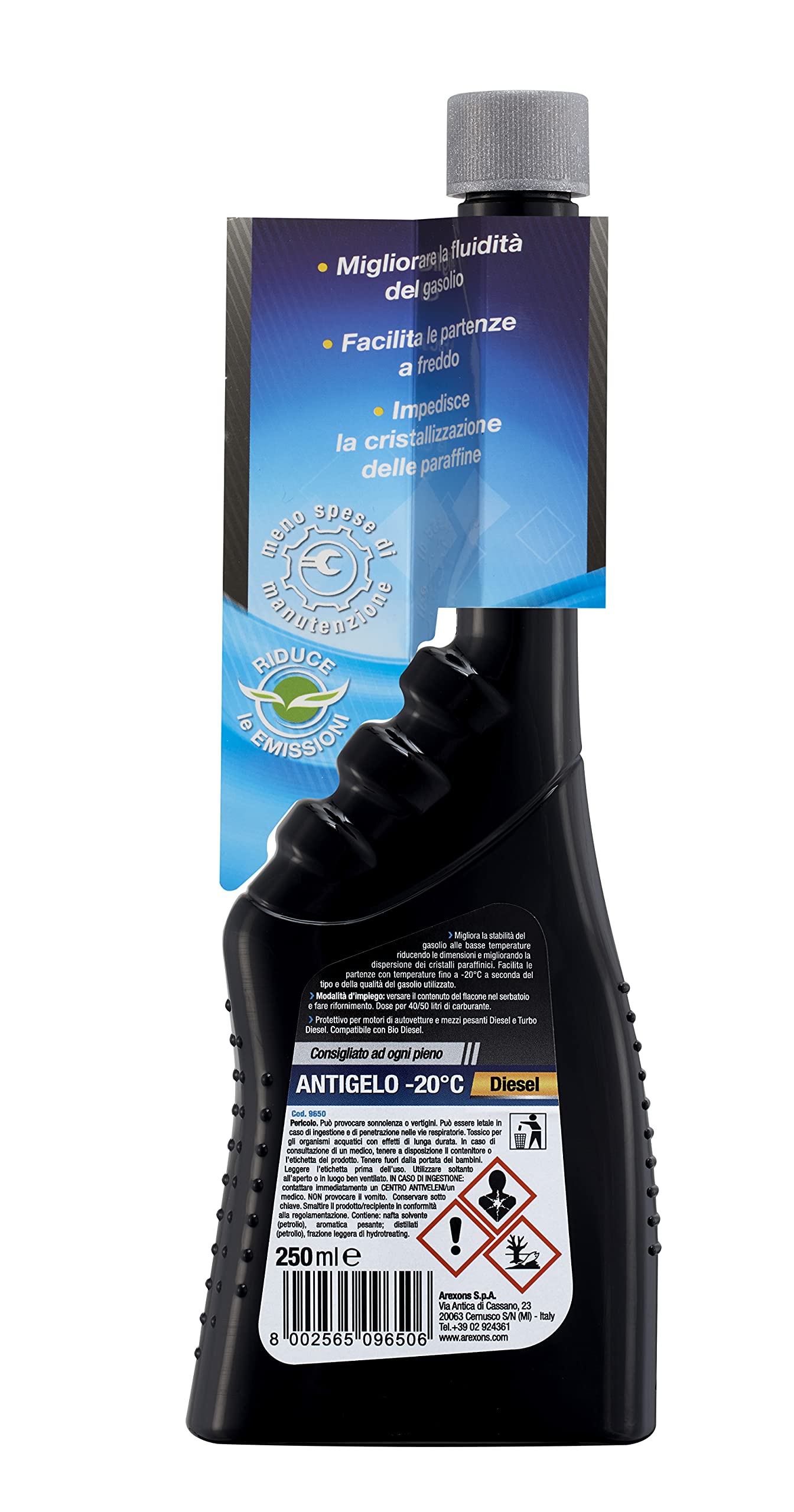arexons-additivo-diesel-antifreeze-antigelo-250-ml image 2