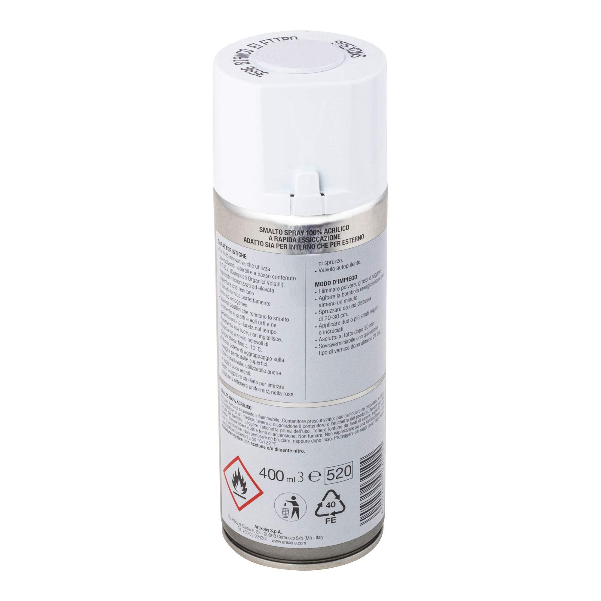 arexons-smalto-100-acrilico-spray-universale-rapida-essiccazione image 2