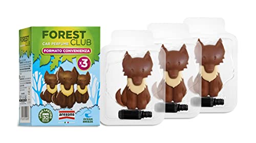 arexons-forest-club-friends-lupo-tripack-profumatore-auto-ocean-breeze image 8