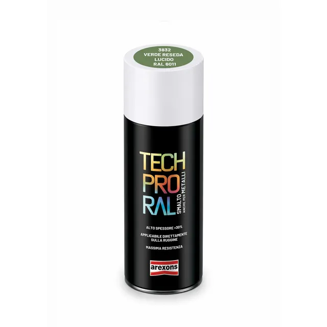 arexons-tech-pro-smalto-spray-ral-6011-verde-reseda-lucido-400ml image 1
