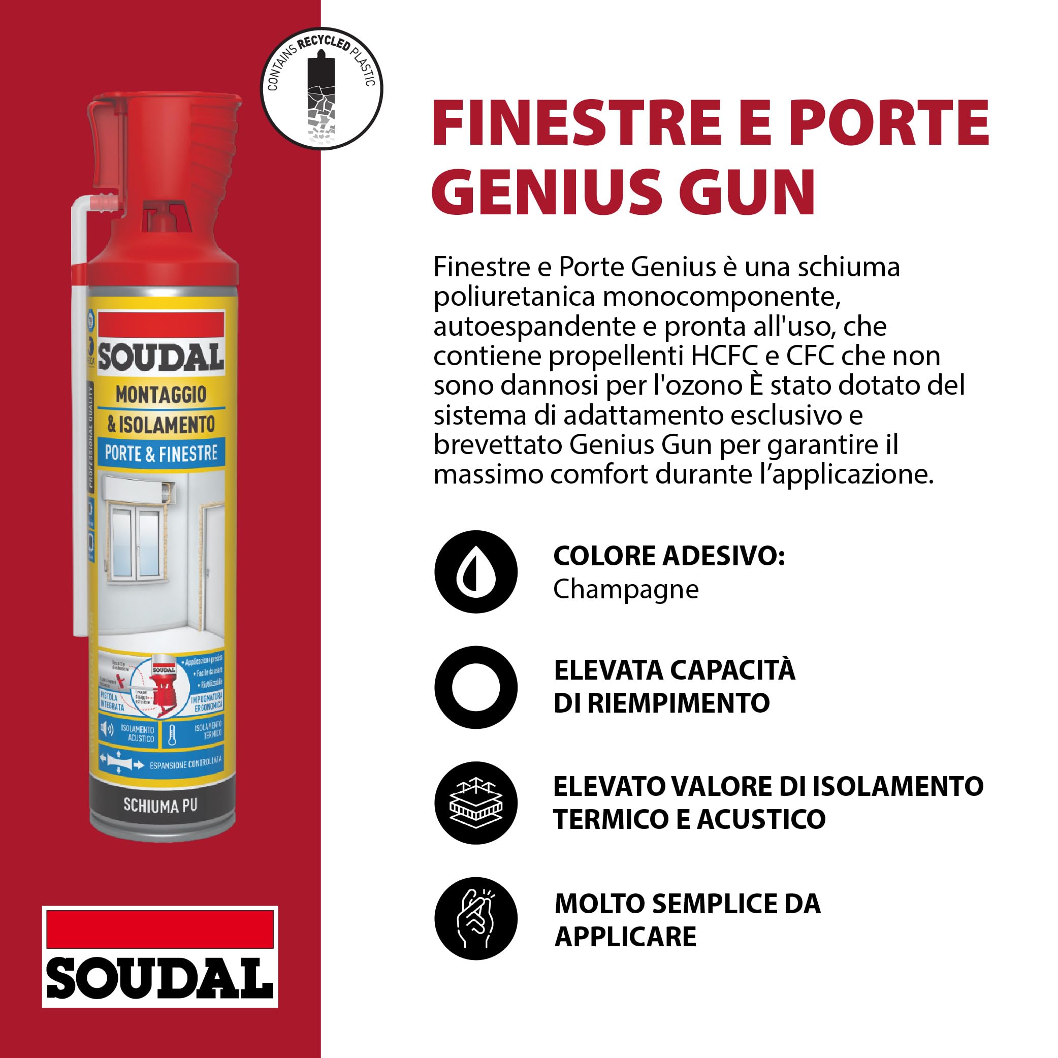 soudal-soudafoam-genius-44165-schiuma-per-porte-e-finestre-600-ml image 2