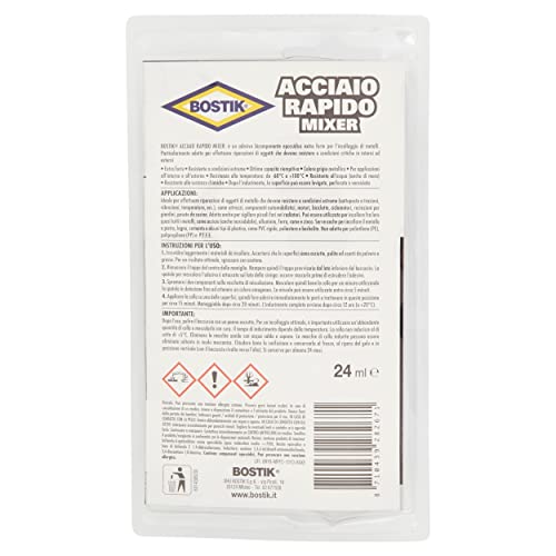 bostik-acciaio-rapido-saldatore-epossidico-24-ml-grigio-metallo image 5