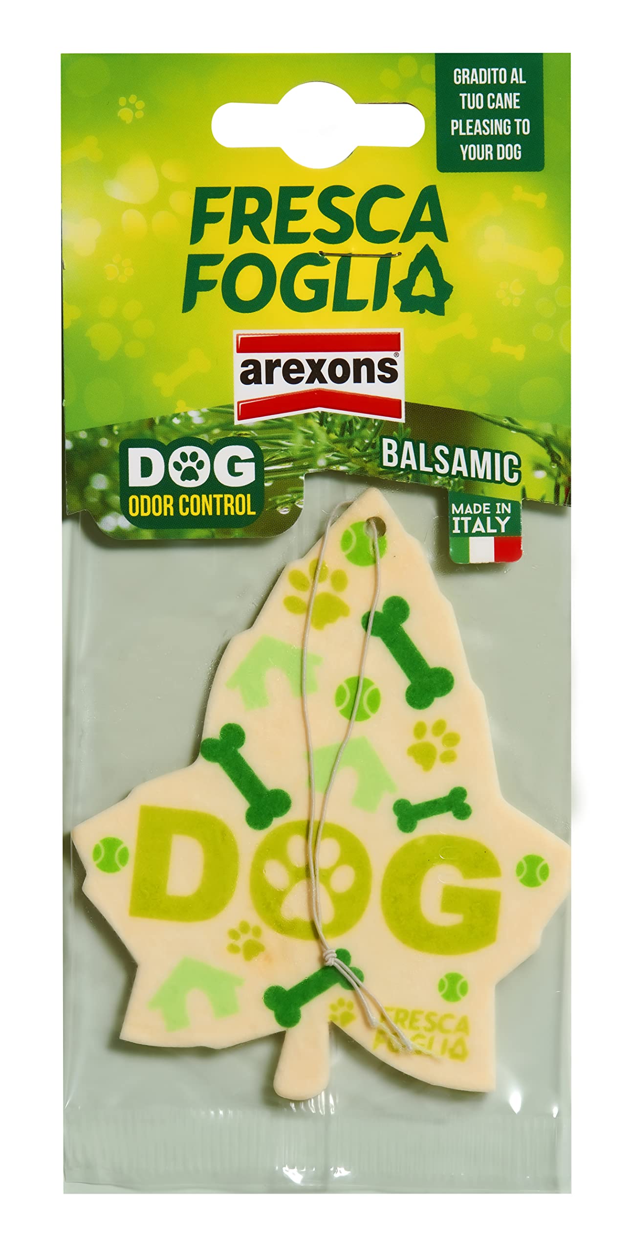 arexons-1853-fresca-foglia-dog-balsamic-profumatore-auto image 1