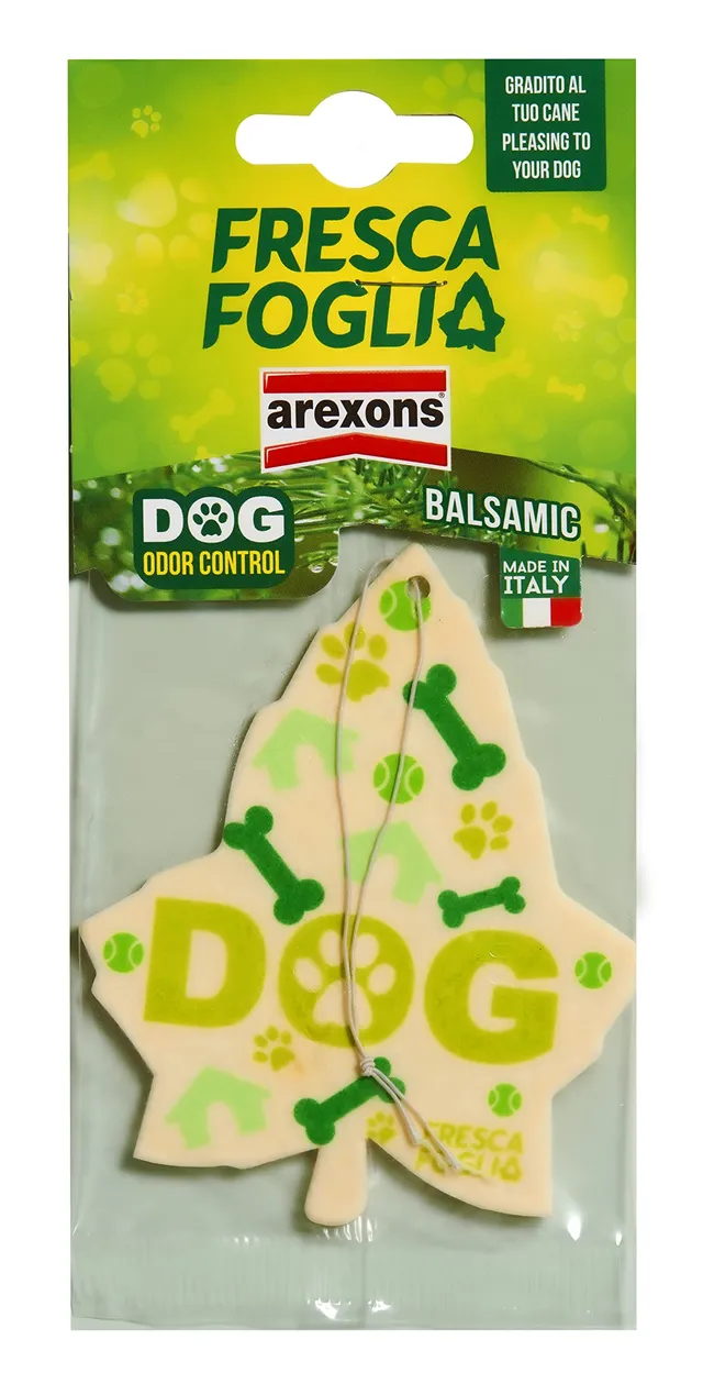 arexons-1853-fresca-foglia-dog-balsamic-profumatore-auto image 1