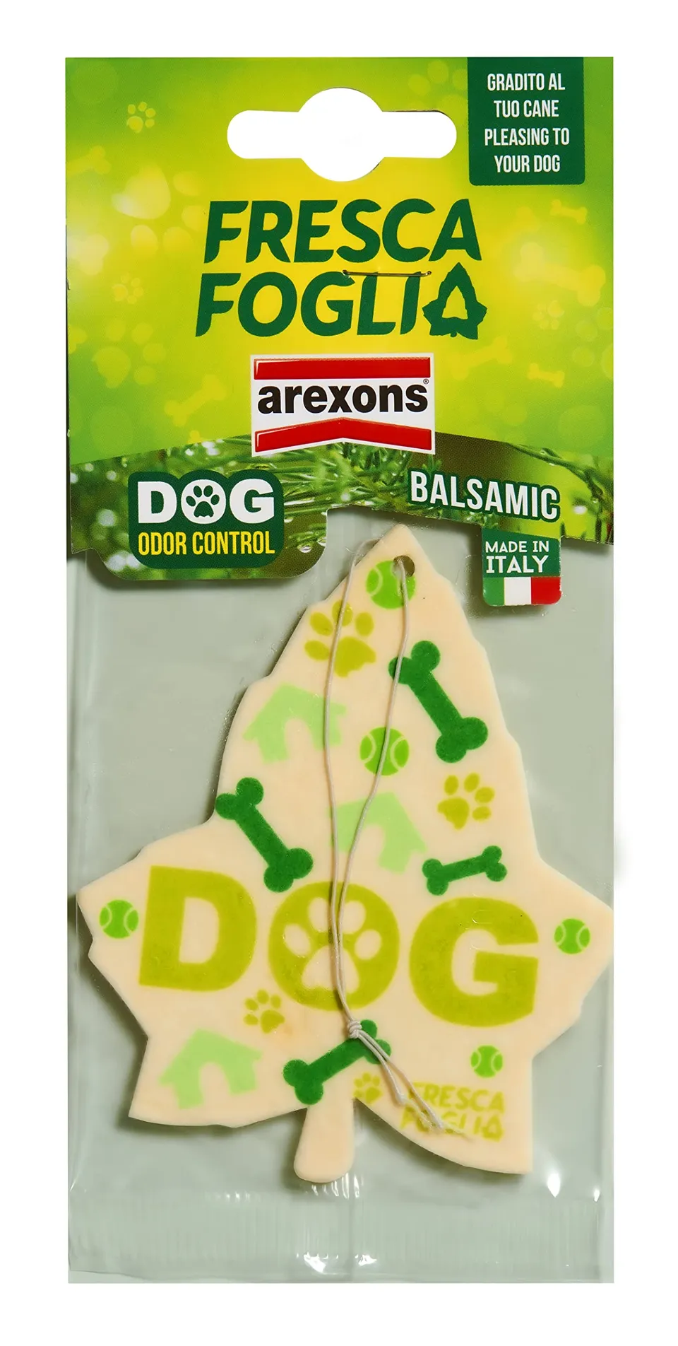 arexons-1853-fresca-foglia-dog-balsamic-profumatore-auto image 1