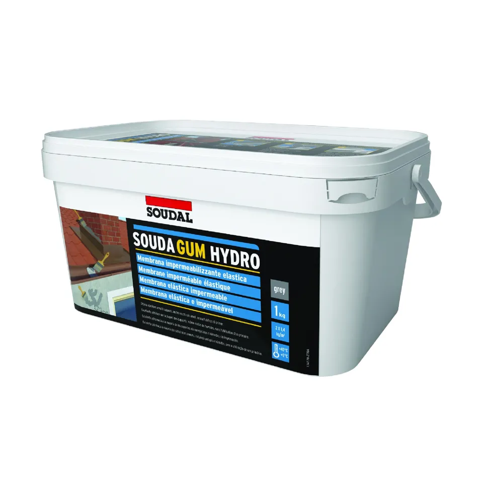 soudal-soudagum-hydro-kit-guaina-impermeabilizzante-1-kg-grigio image 1
