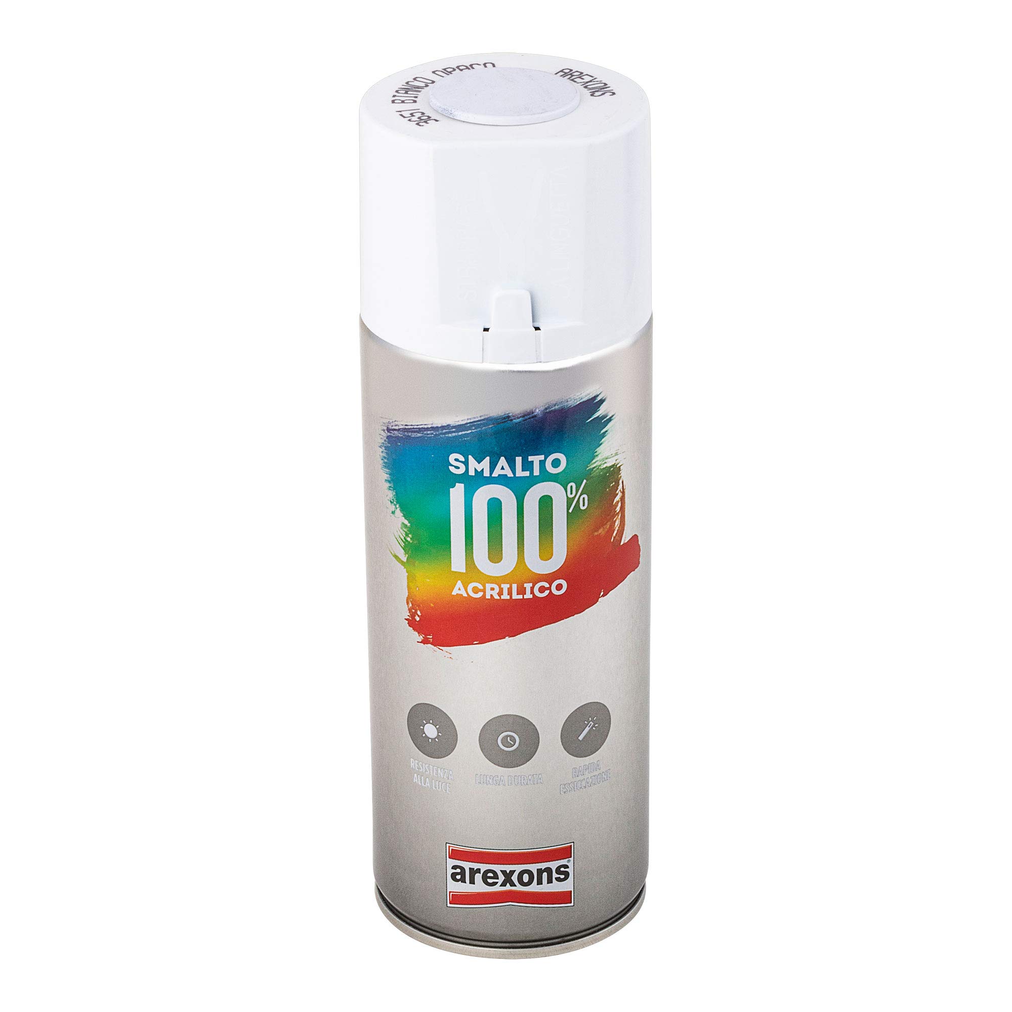 arexons-smalto-spray-acrilico-400-ml-bianco-opaco-3651 image 1