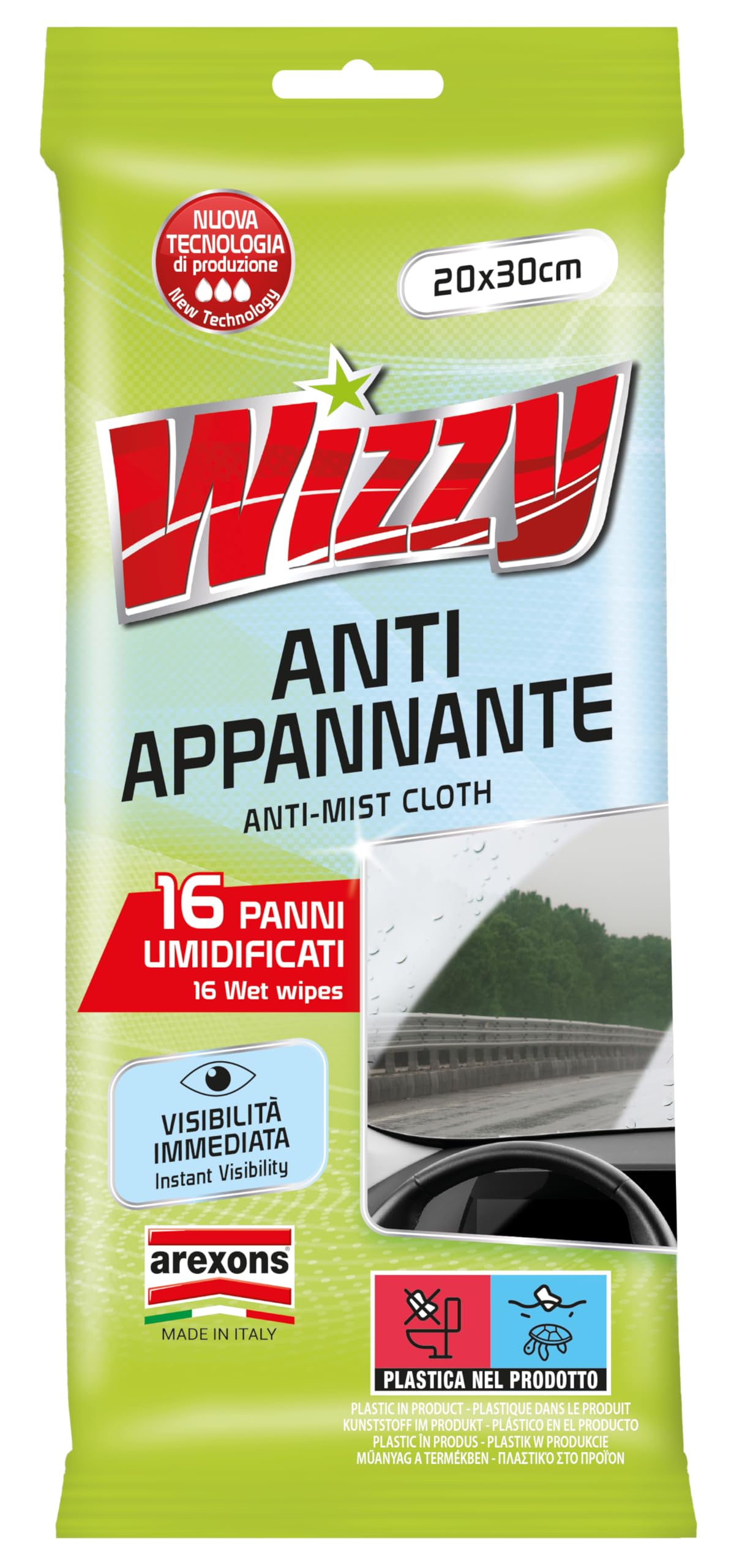 arexons-wizzy-panno-antiappannante-vetri-16-panni image 1