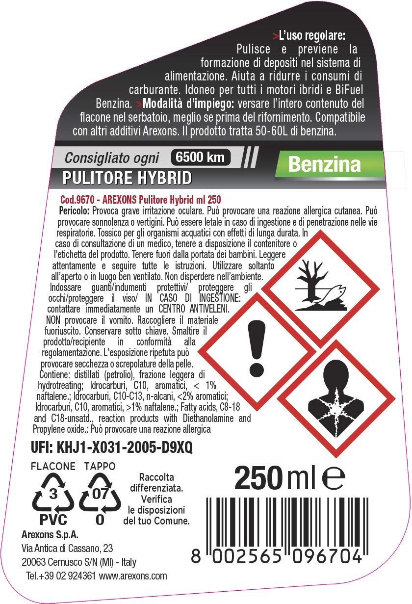 arexons-additivo-pulitore-hybrid-250-ml-per-auto-ibride-e-bi-fuel image 3