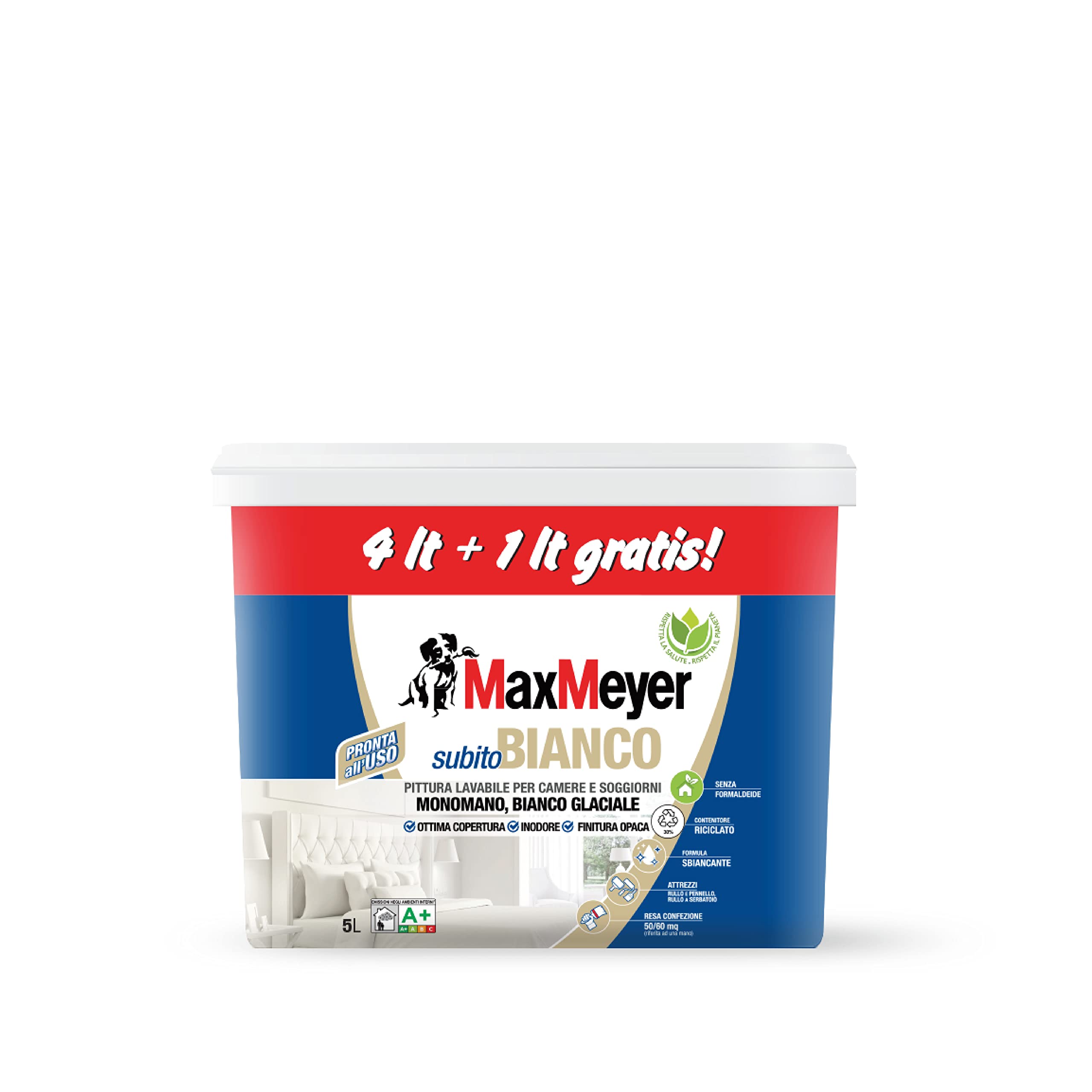maxmeyer-subitobianco-a-pittura-lavabile-per-interni-bianco-5-l image 1