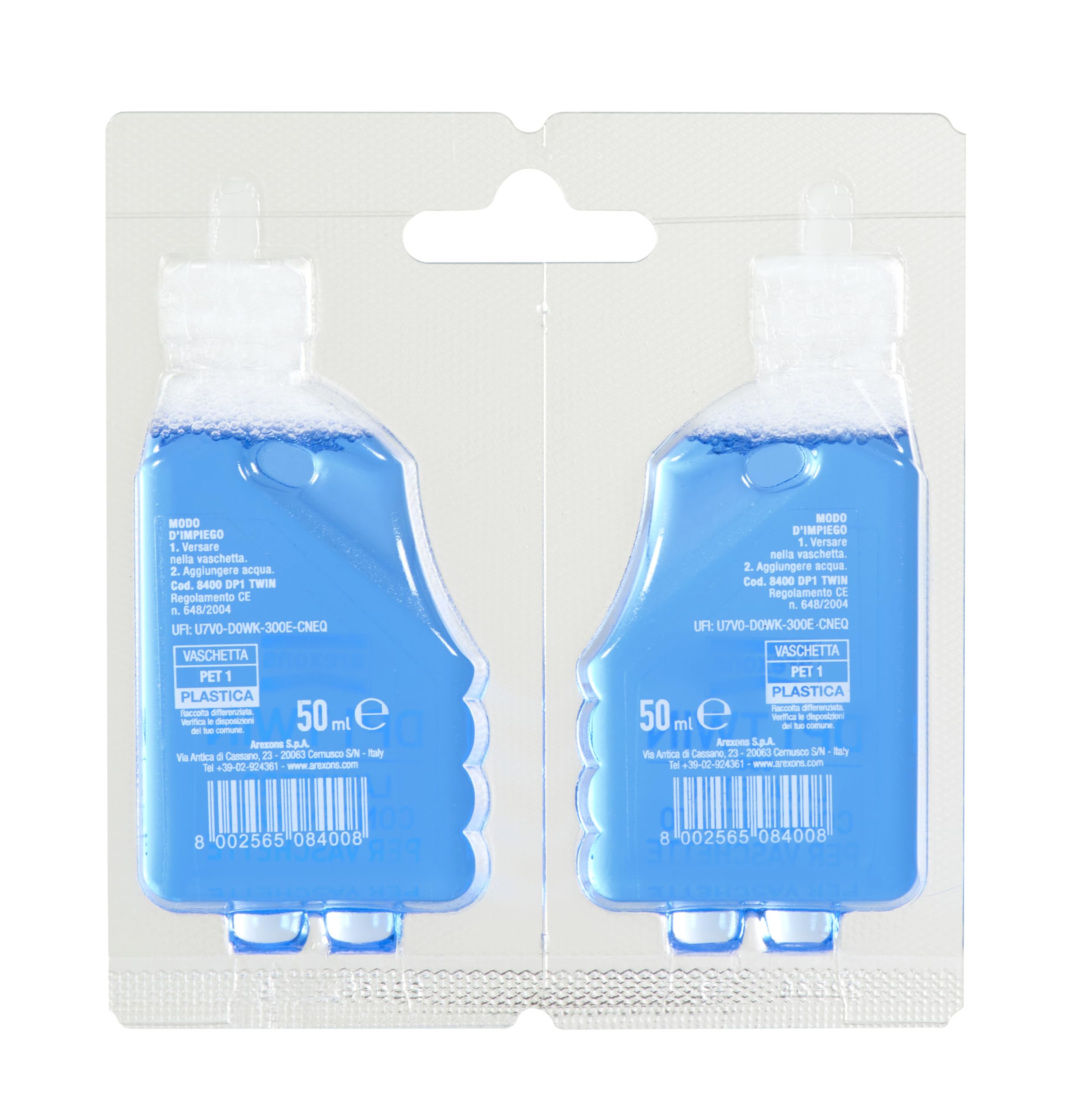 arexons-dp-1-twin-detergente-lavavetro-concentrato-2x50-ml image 2