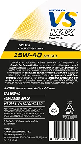 arexons-vs-max-minerale-15w-40-olio-motore-diesel-1l image 7