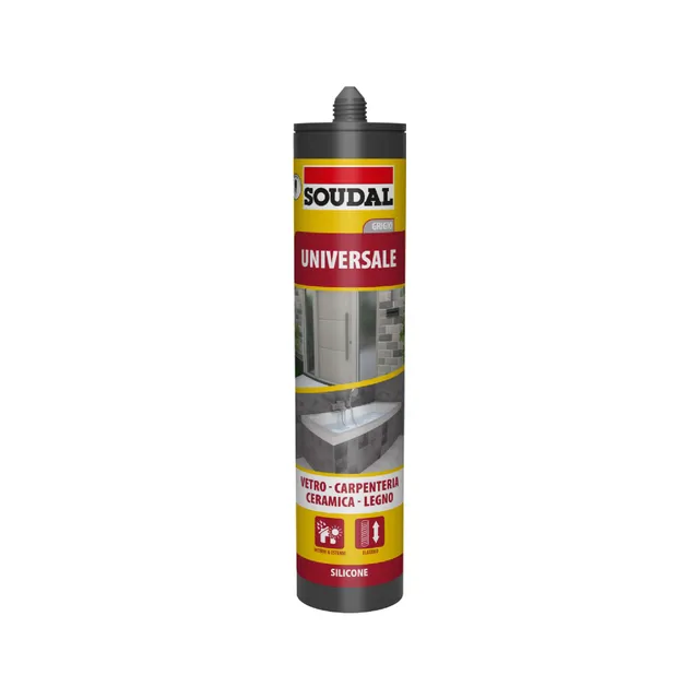 soudal-silicone-universale-280ml-grigio-per-vetro-e-ceramica image 1