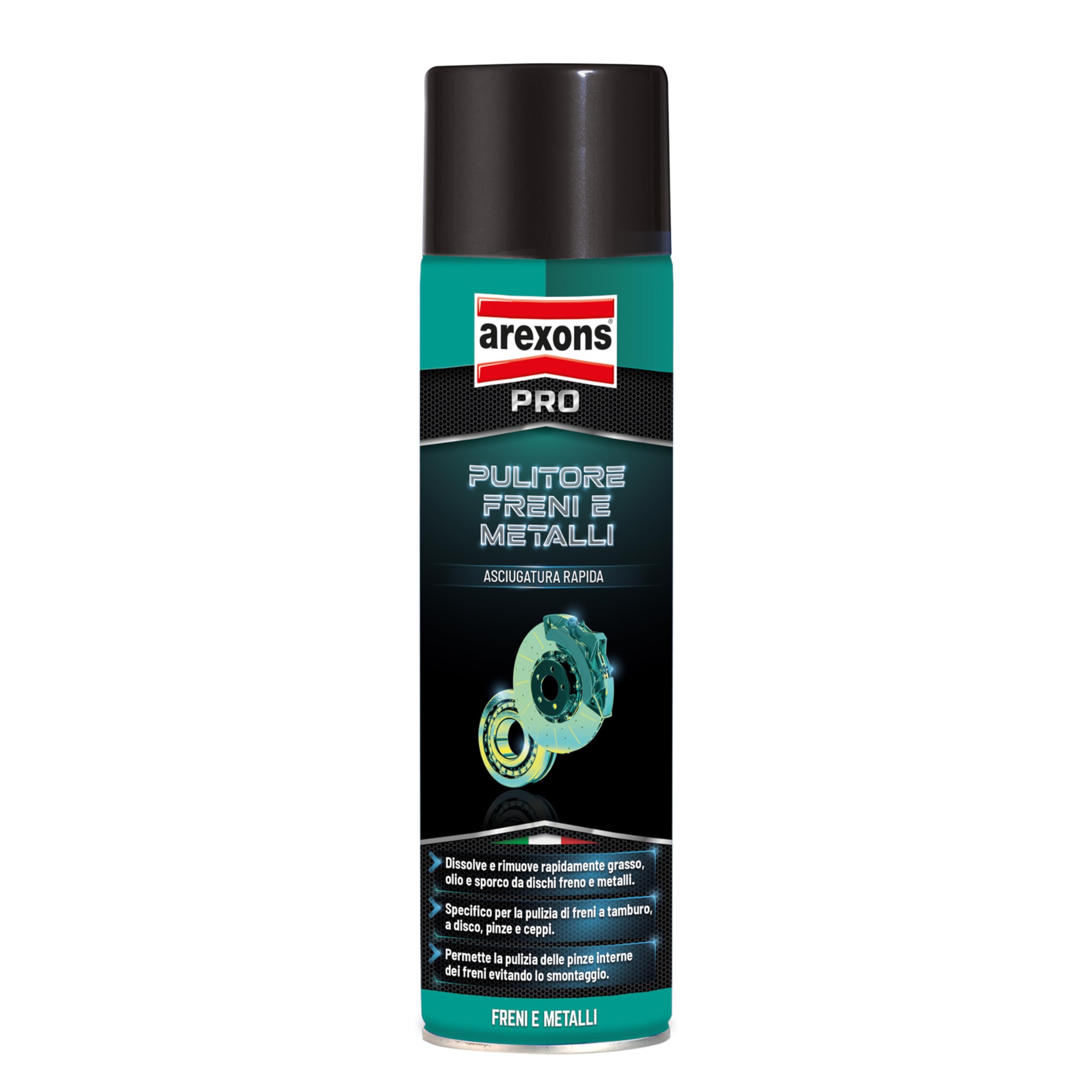 arexons-pulitore-freni-metalli-sgrassatore-spray-500-ml image 1