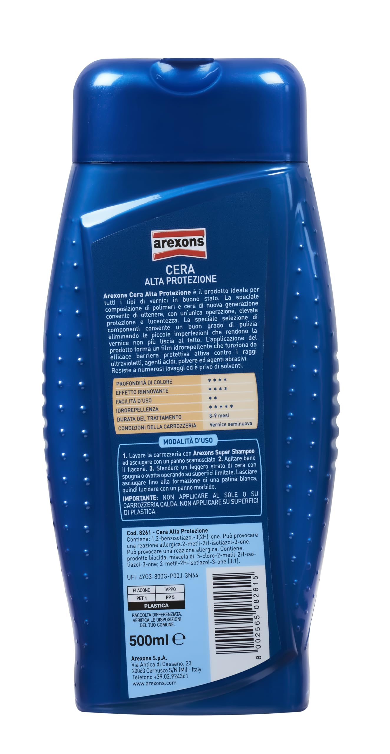 arexons-cera-auto-alta-protezione-500ml image 2
