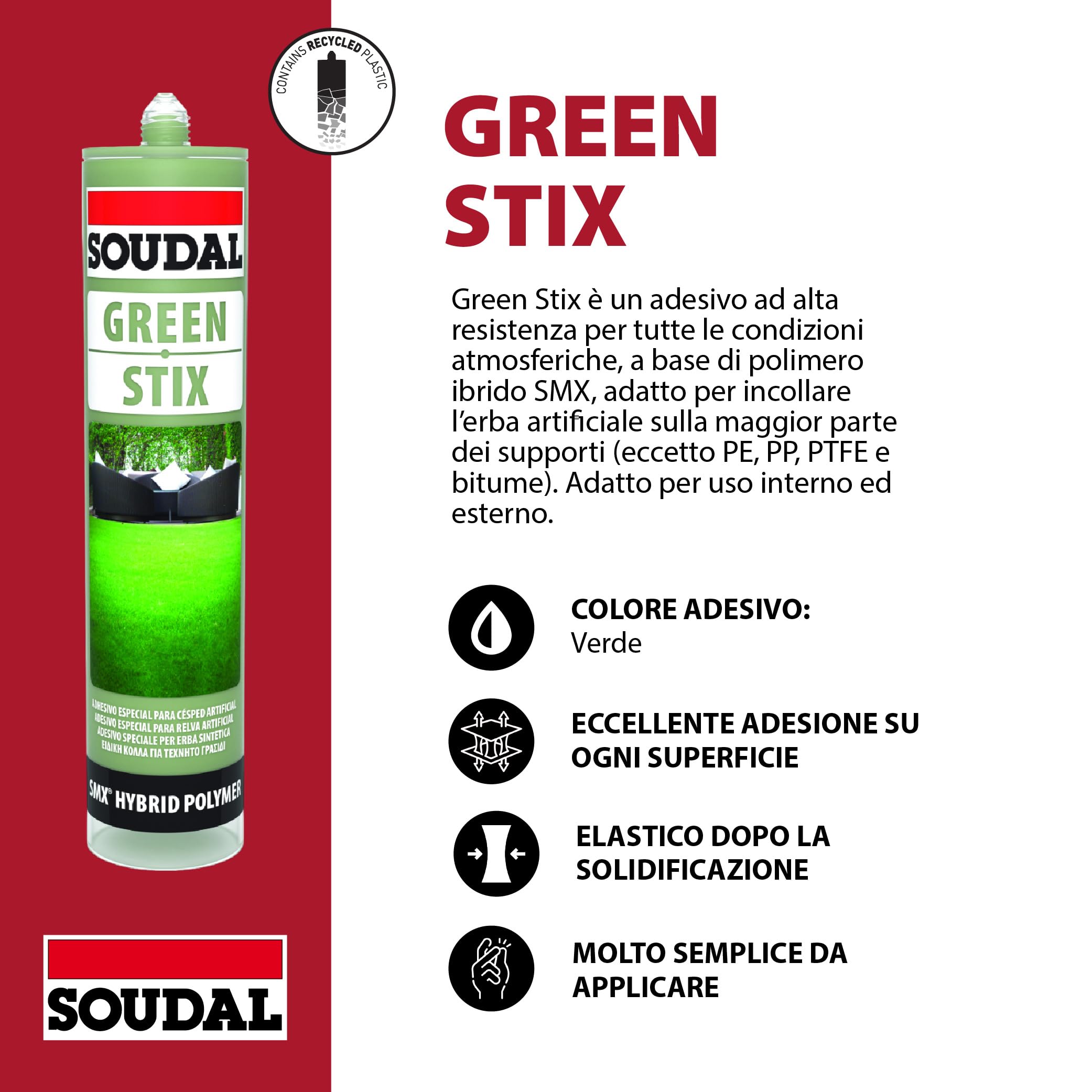 soudal-green-fix-adesivo-sigillante-per-prato-artificiale-290-ml image 2