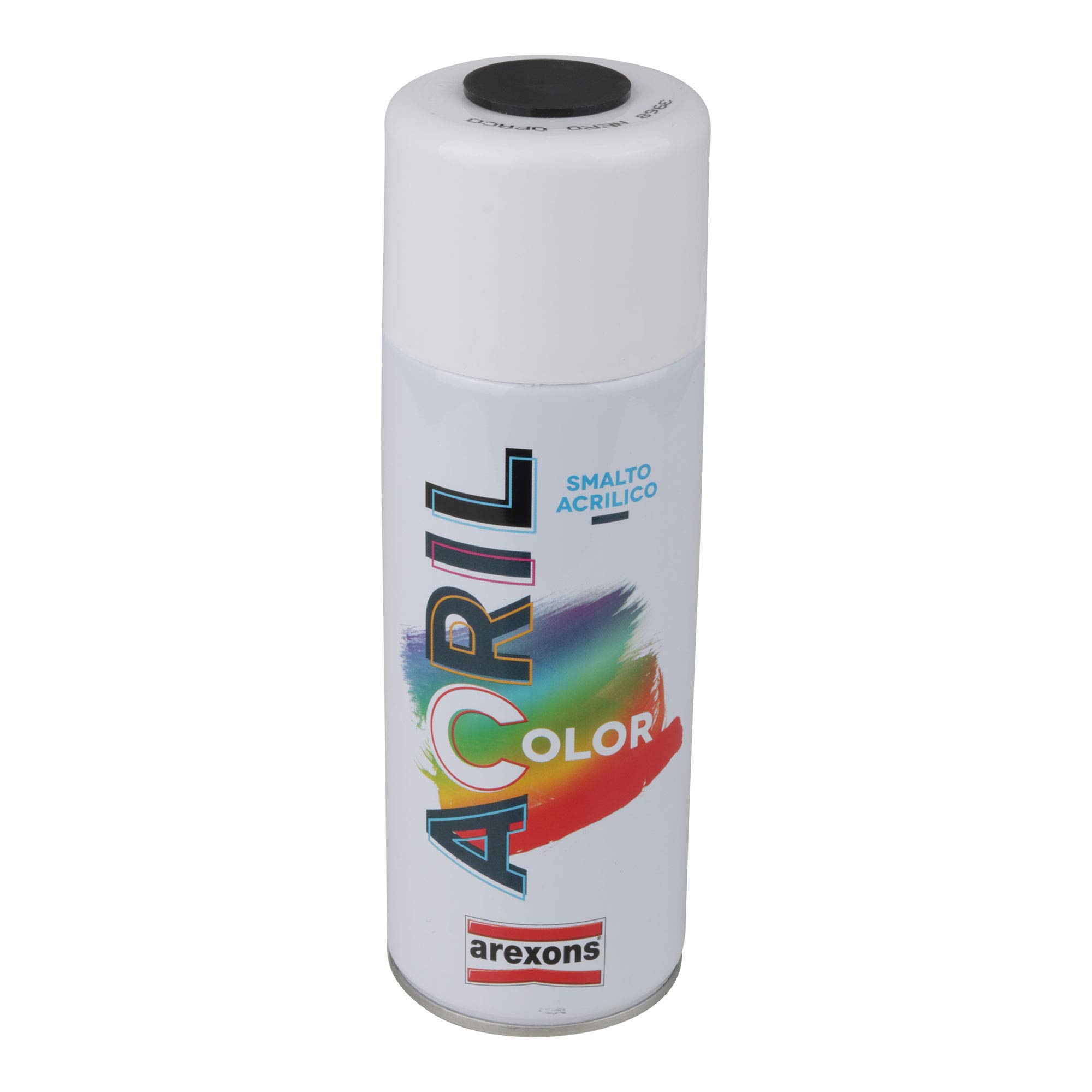 arexons-acricolor-smalto-spray-nero-opaco-400-ml image 1