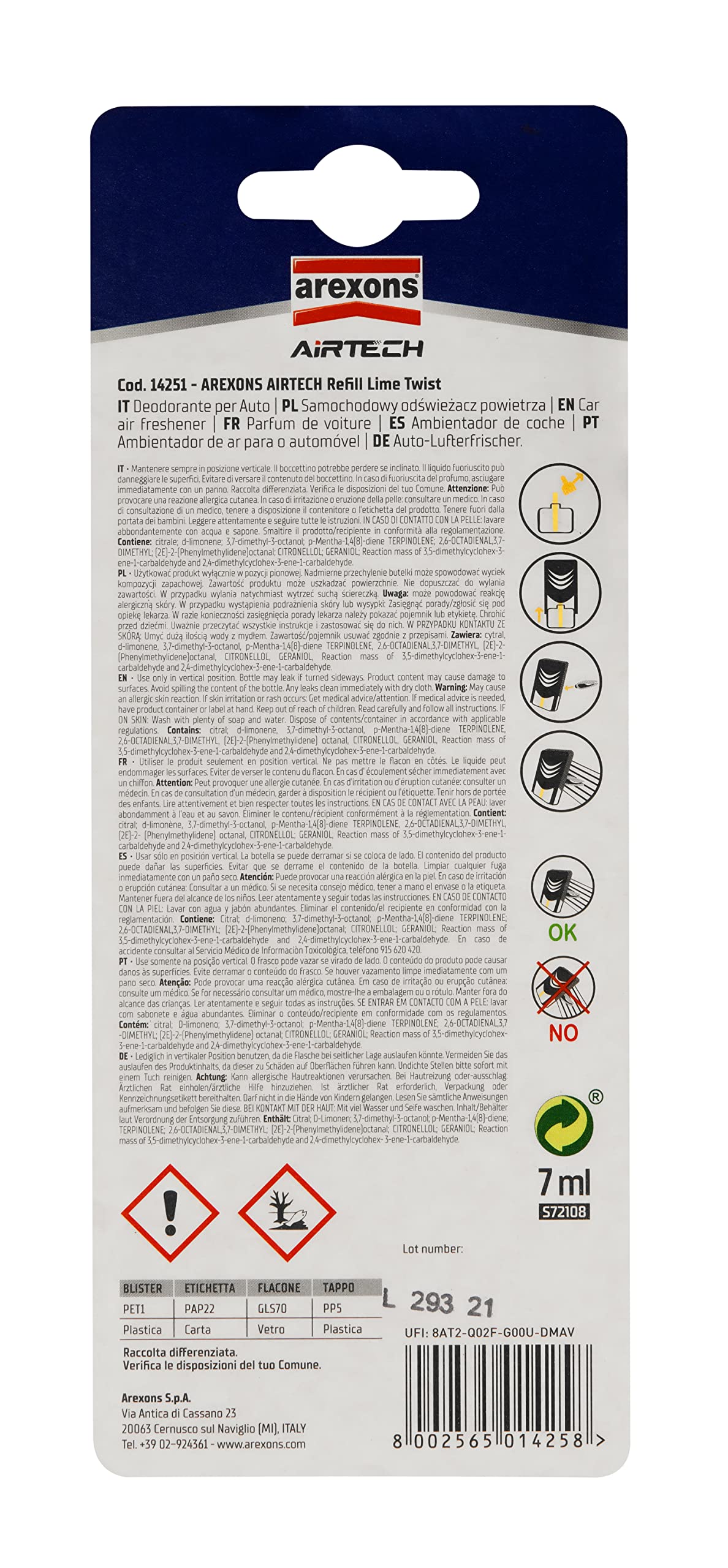 arexons-airtech-ricarica-lime-profumo-bocchetta-aria image 2