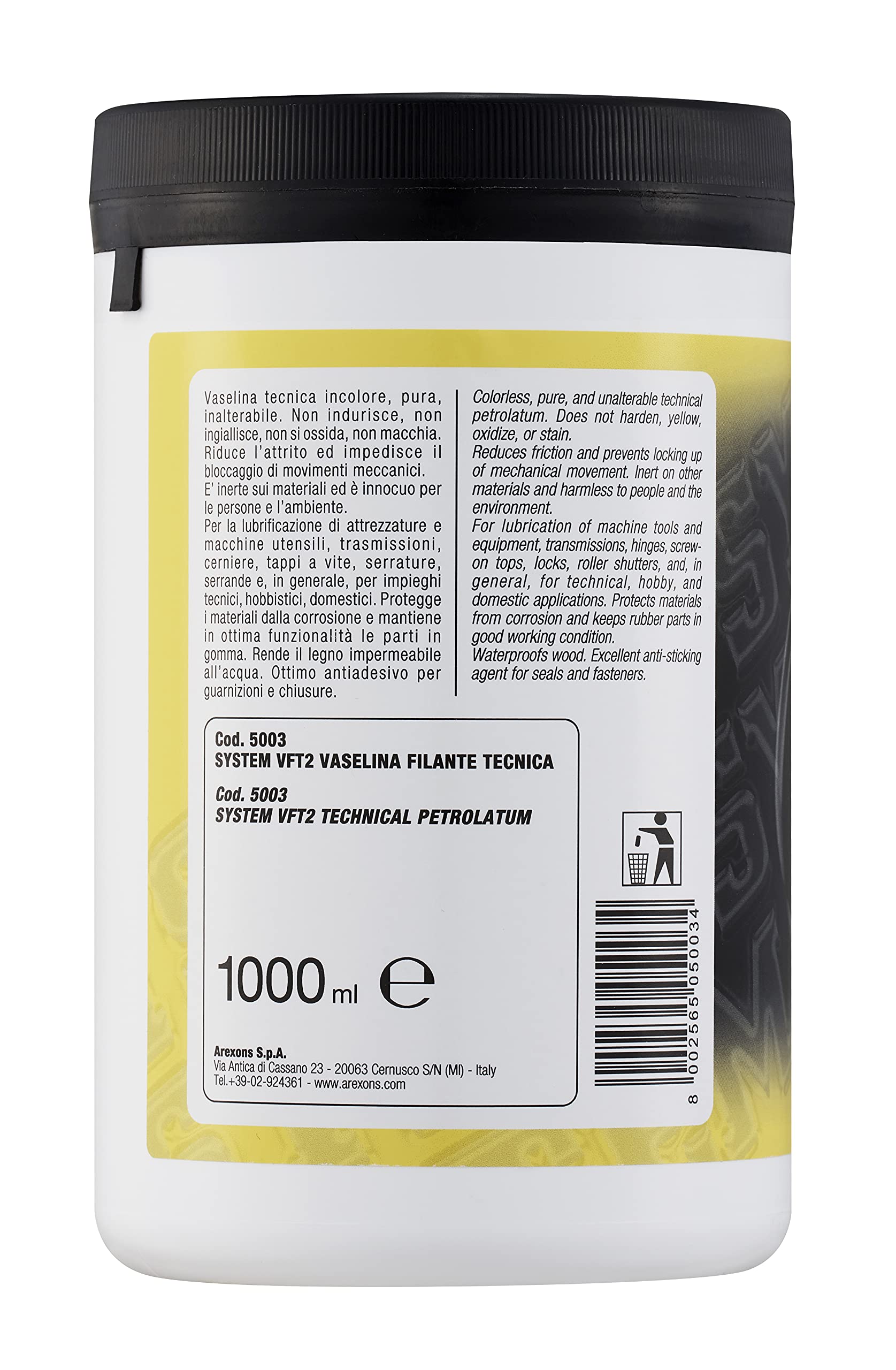 arexons-system-vft2-vaselina-filante-tecnica-1000-ml image 2