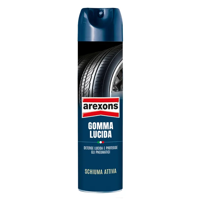 arexons-gomma-lucida-schiuma-attiva-pneumatici-400ml image 1