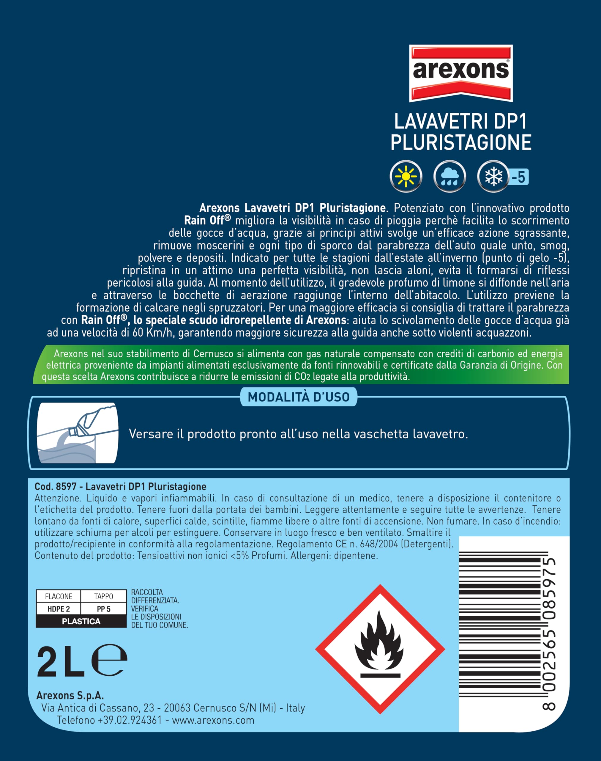 arexons-lavavetri-pluristagione-dp1-rain-off-idrorepellente image 3