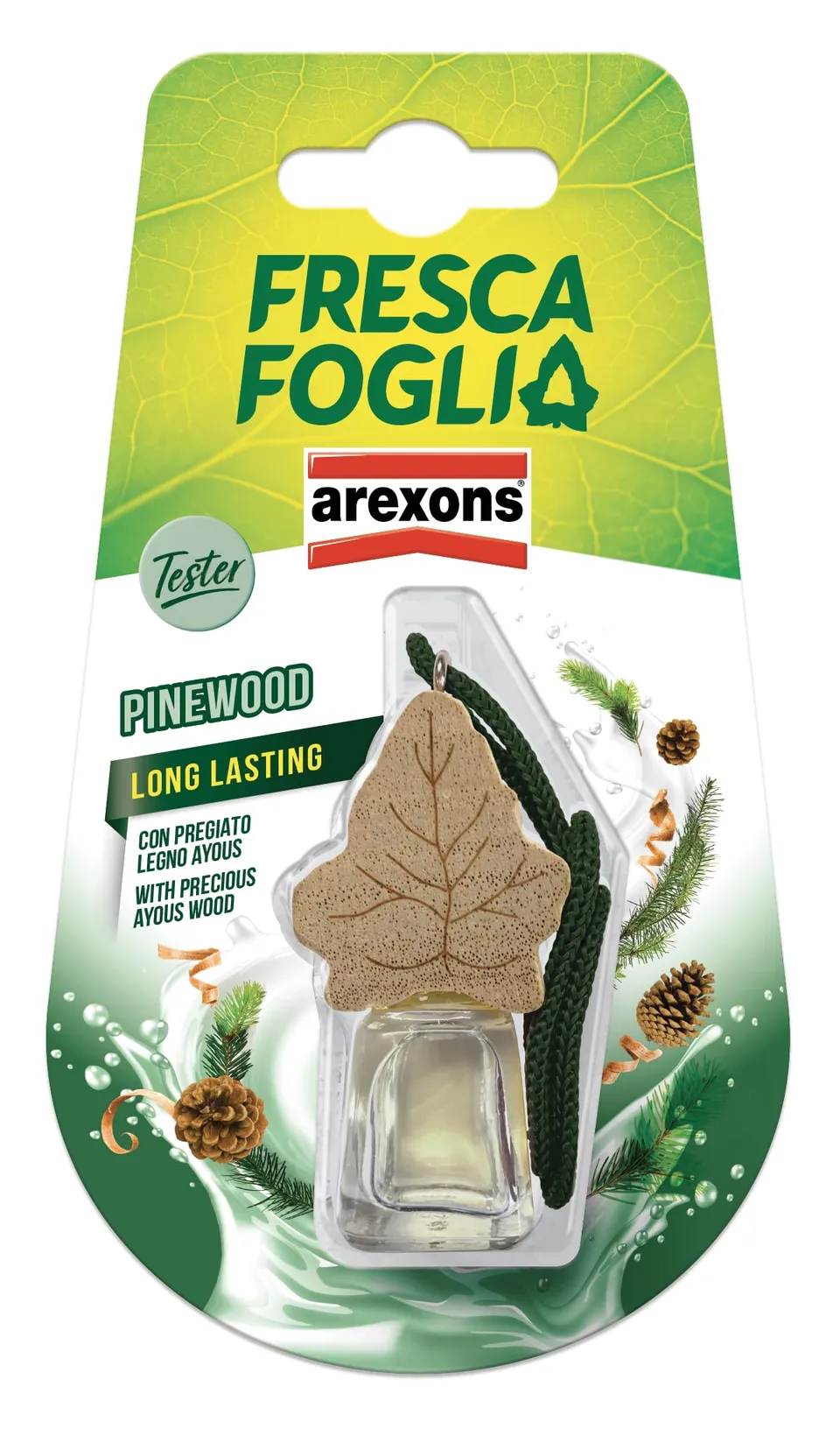arexons-fresca-foglia-pinewood-profumatore-auto-4-5-ml image 1