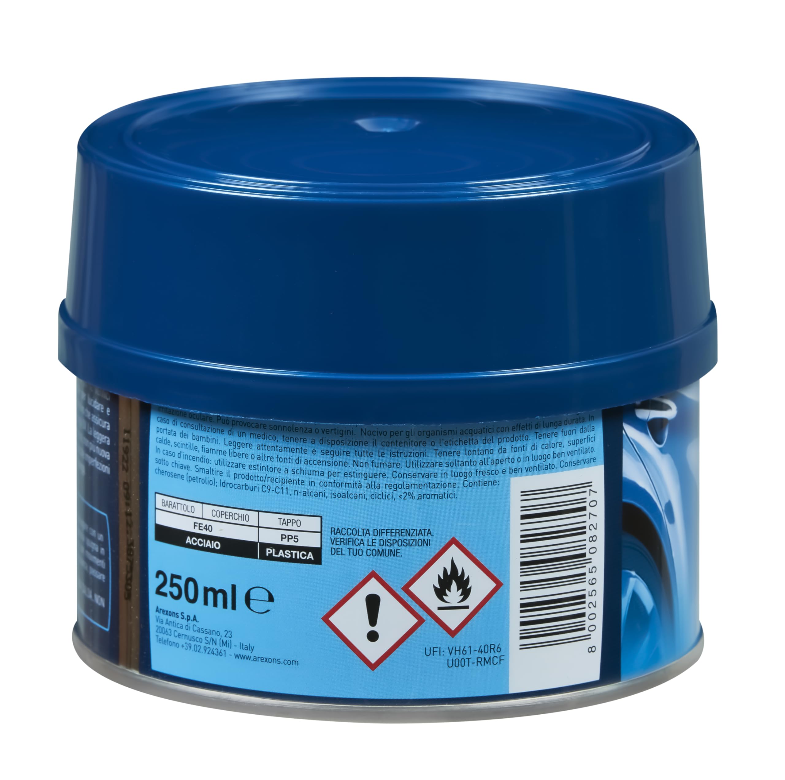 arexons-cera-auto-protettiva-lucida-anti-uv-250-ml image 2