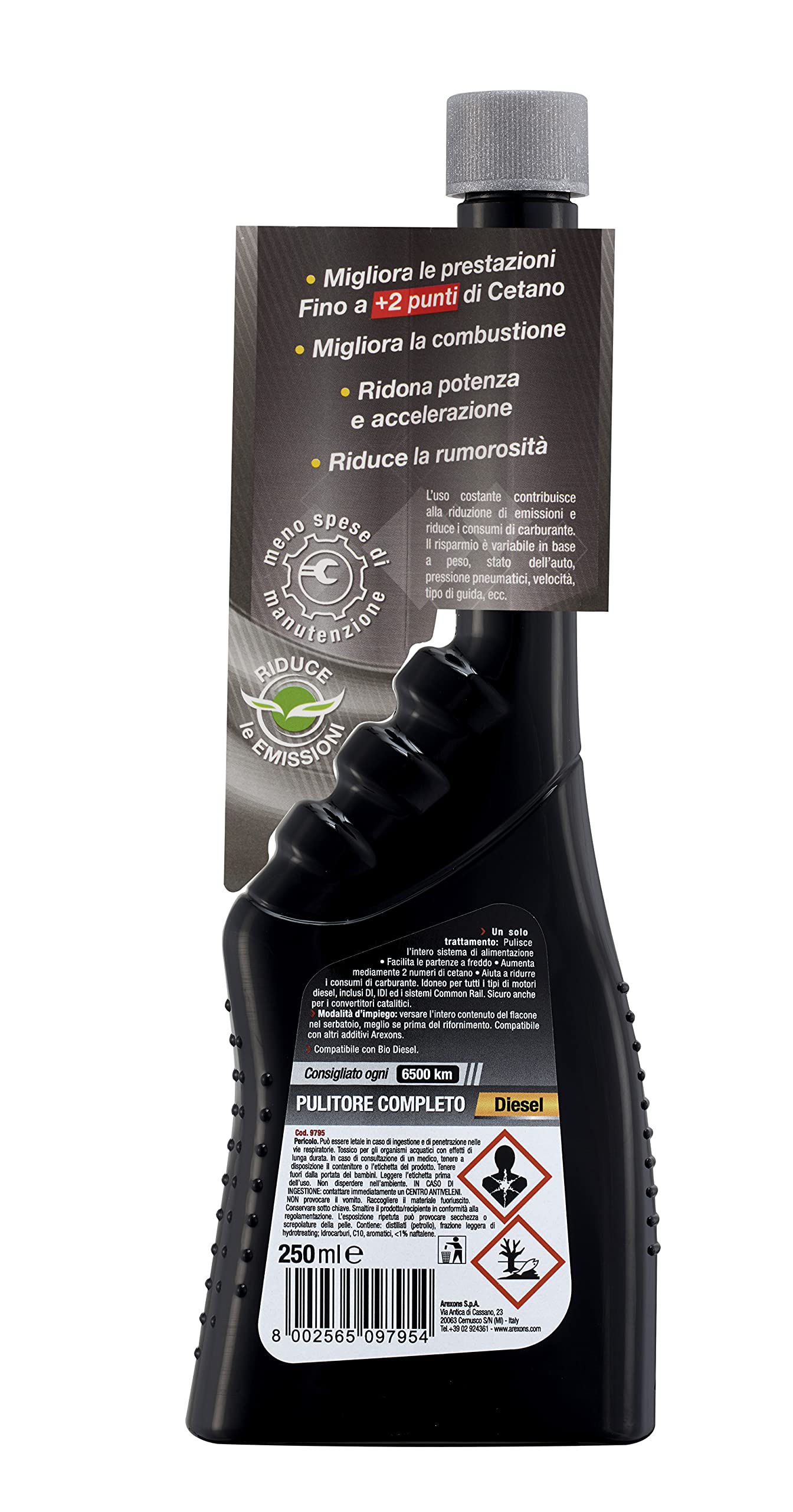 arexons-pulitore-completo-motore-diesel-250-ml image 2