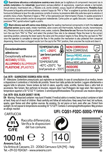 arexons-0078-oximic-pro-guarnizione-siliconica-nera-100-ml image 8