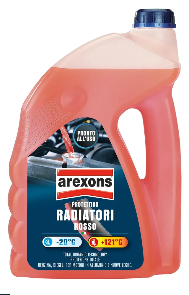 arexons-protettivo-radiatori-rosso-20-c-liquido-raffreddamento-4-5l image 1