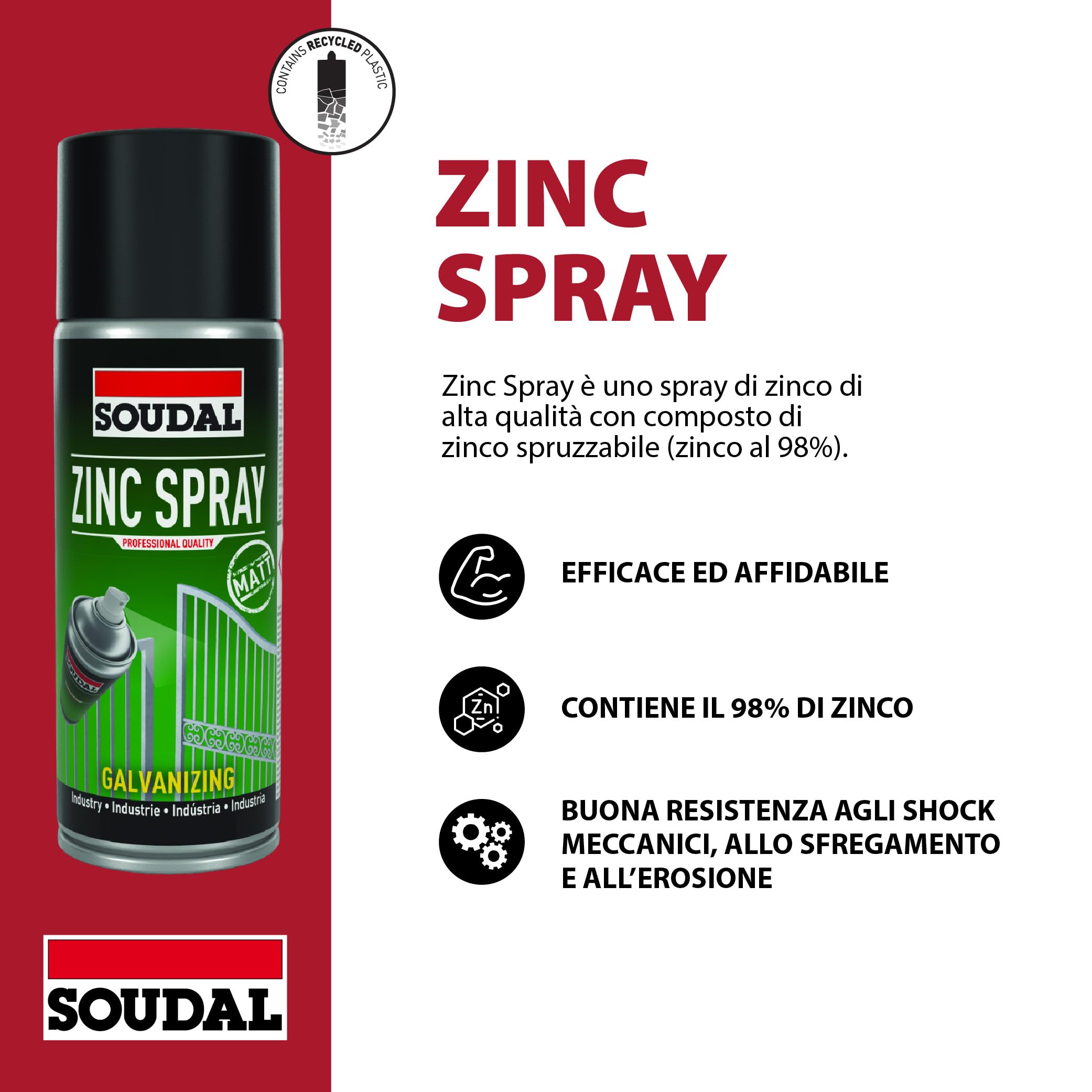 soudal-zinco-spray-antiruggine-400ml-finitura-opaco image 2