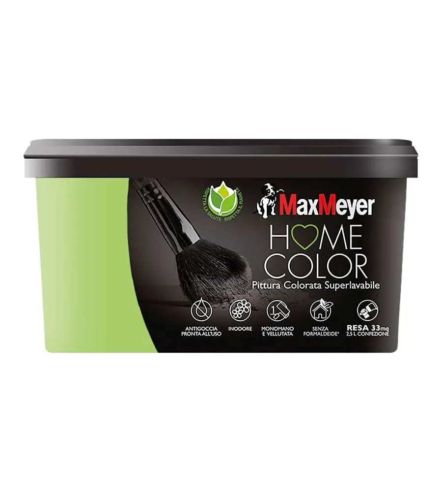 maxmeyer-home-superlavabile-pittura-colorata-bamboo-2-5-l image 1