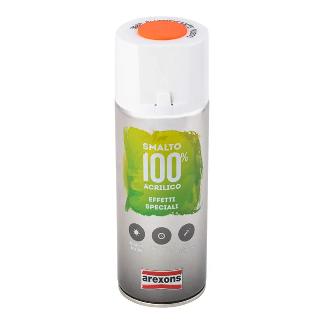 arexons-smalto-100-acrilico-fluorescente-rosso-400-ml-spray image 1