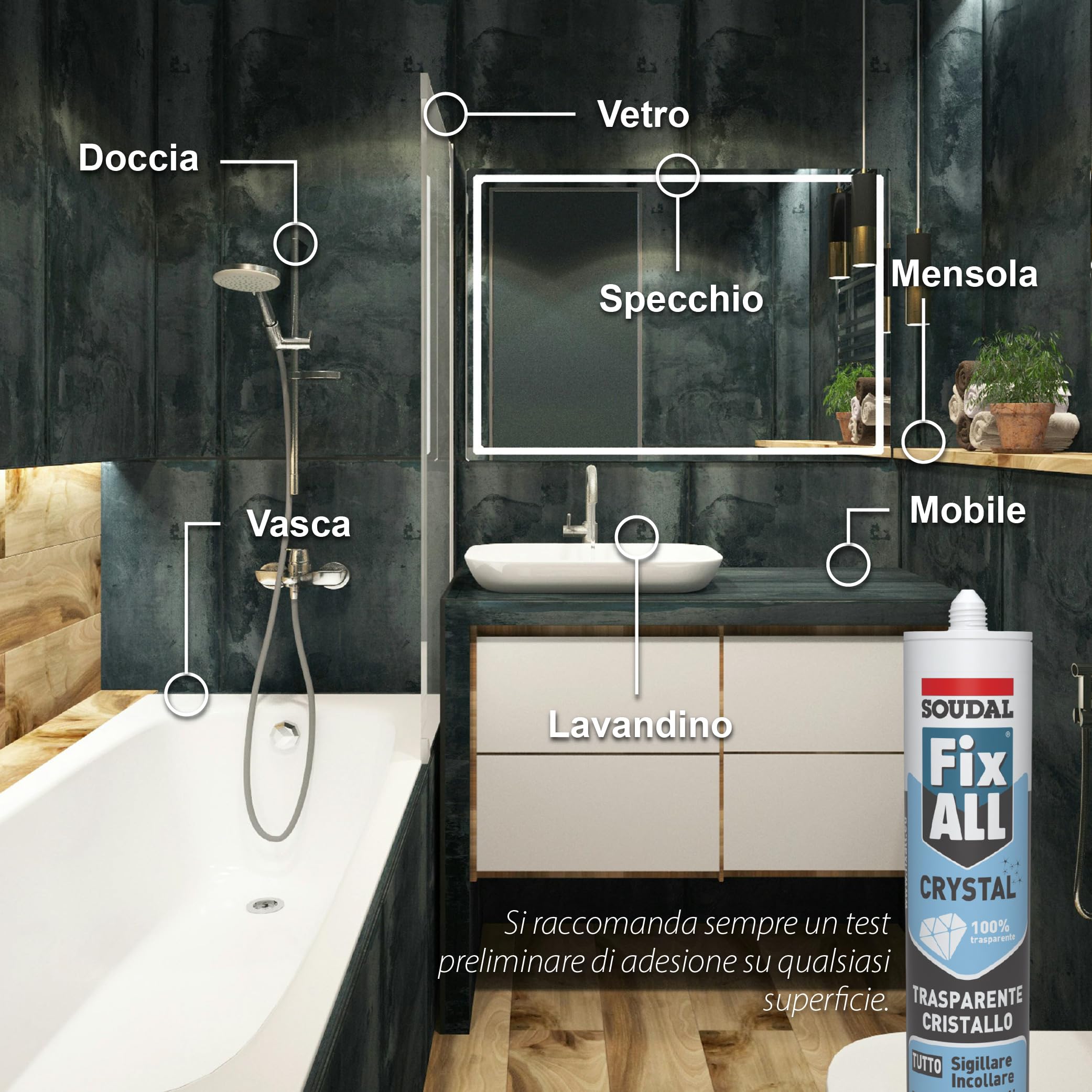 soudal-fix-all-crystal-sigillante-adesivo-trasparente-290ml image 4