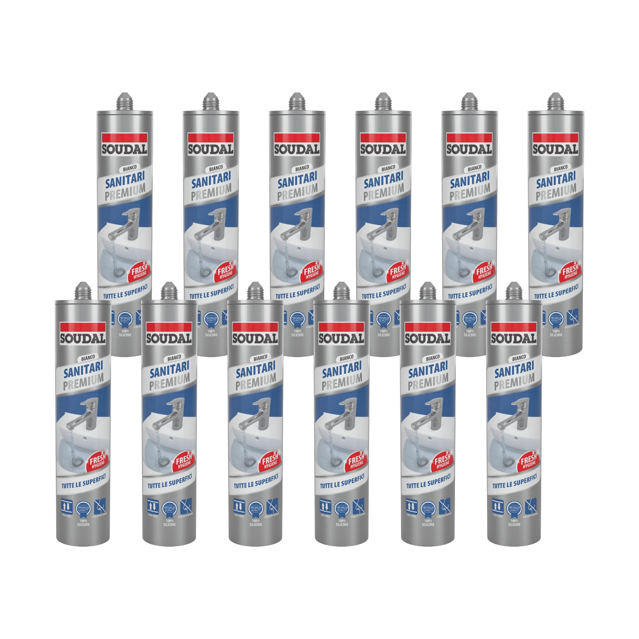 soudal-soudasil-silicone-sanitari-premium-12x300ml-bianco image 1