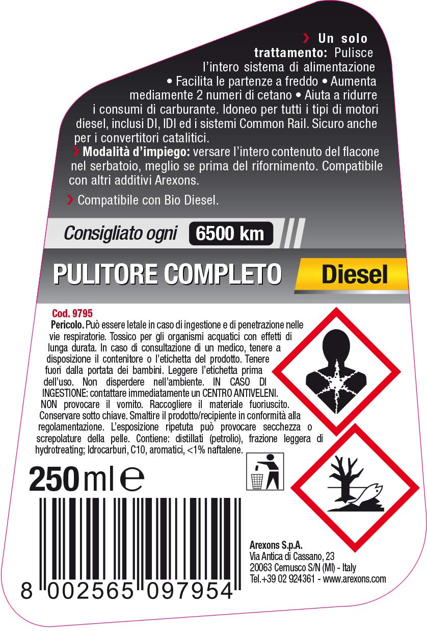 arexons-pulitore-completo-motore-diesel-250-ml image 3