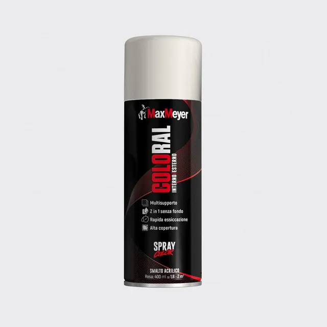maxmeyer-coloral-vernice-spray-0-4l-ral-9010-bianco-lucido image 1