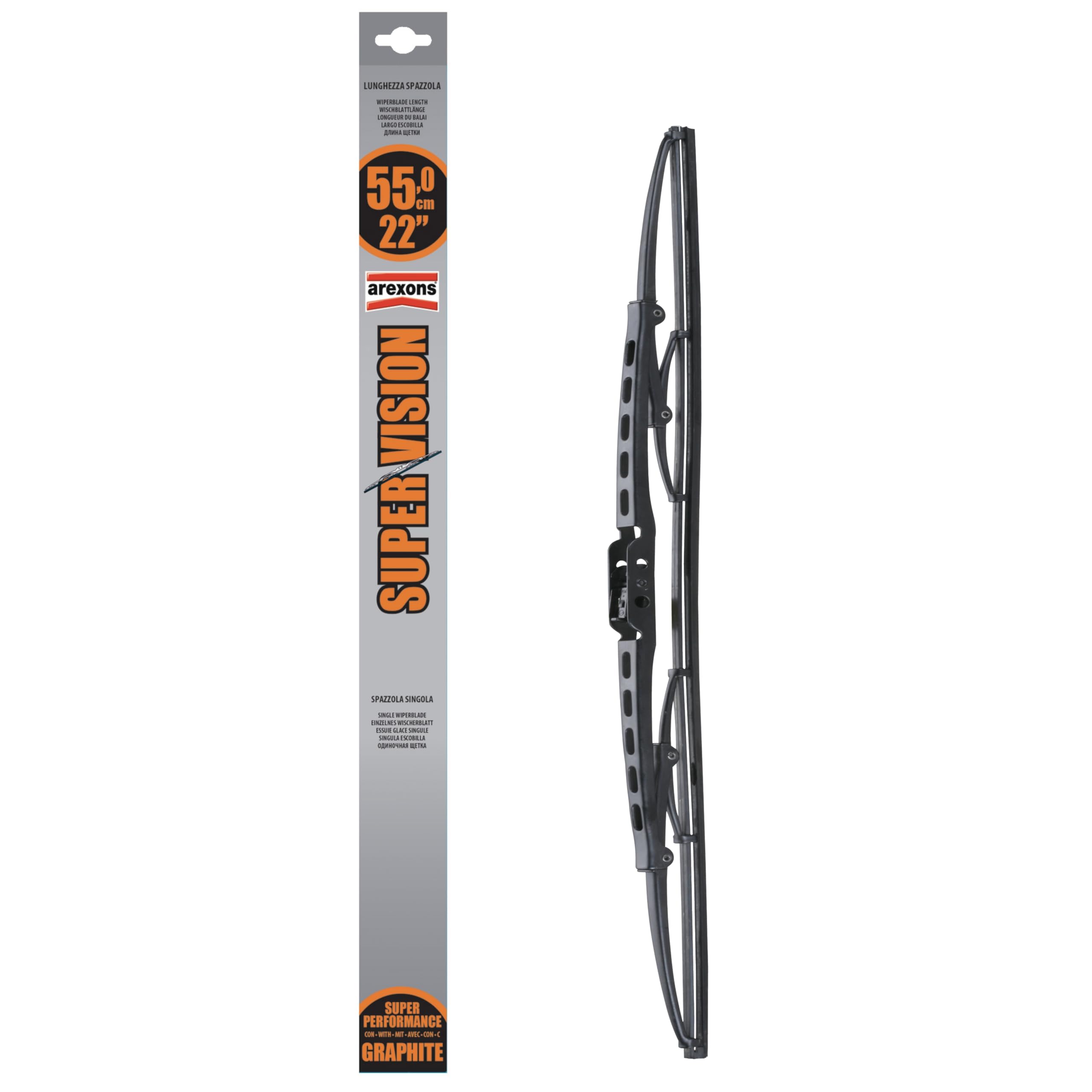 arexons-spazzola-super-vision-35-cm-tergicristallo-gommini-grafite image 8