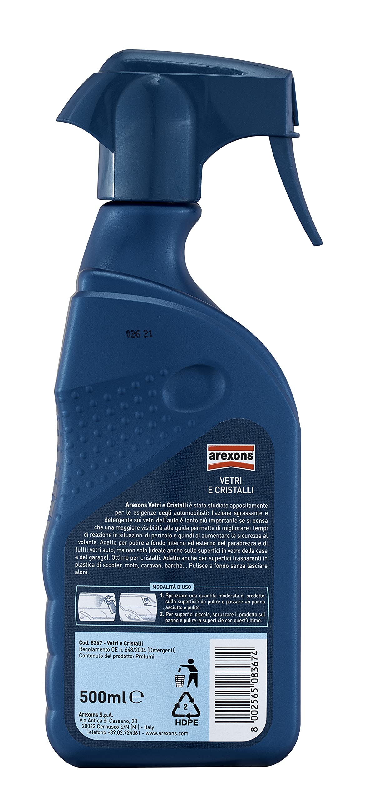 arexons-1151404-pulitore-vetri-e-cristalli-spray image 2