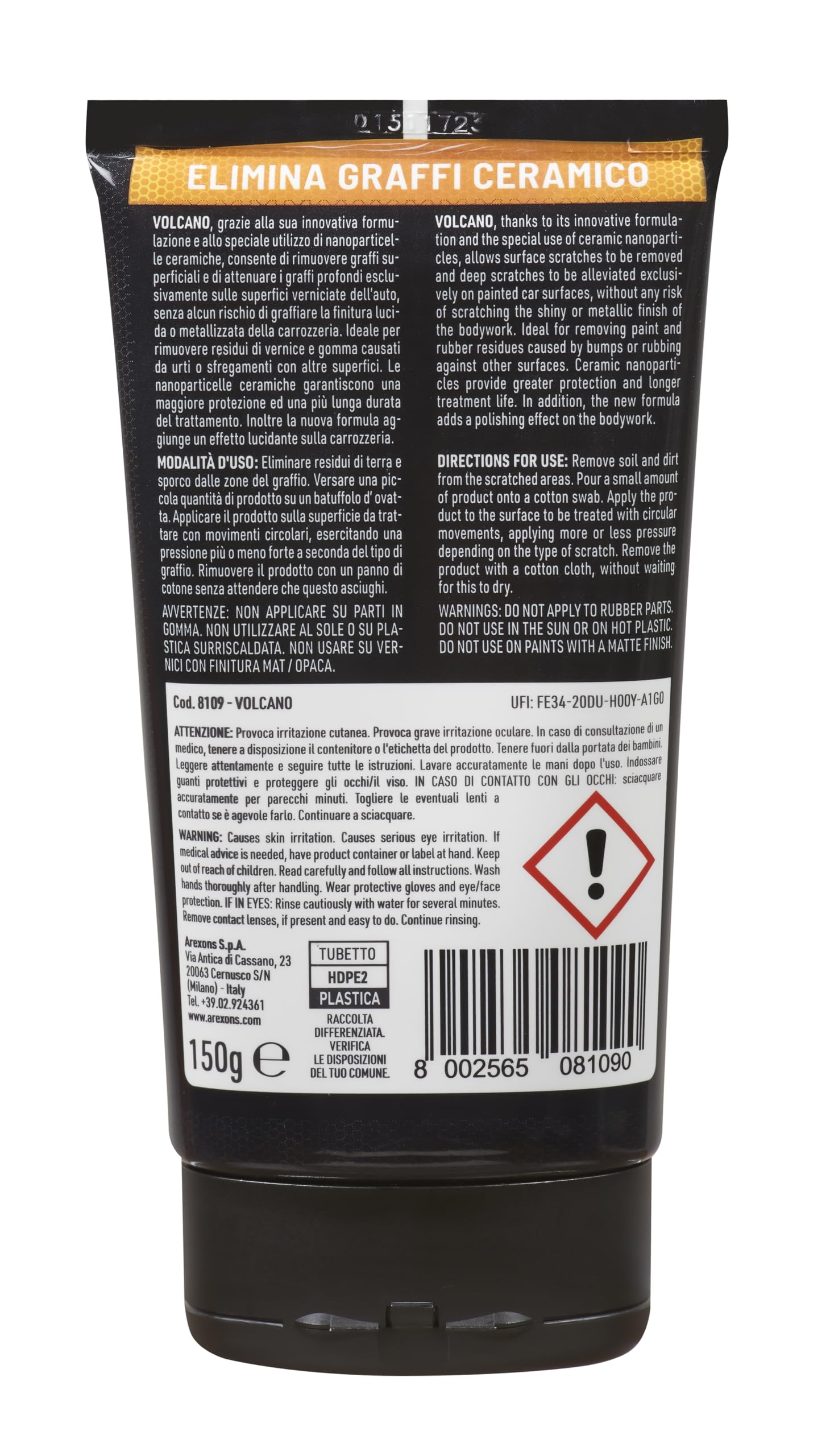 arexons-car-care-pro-volcano-rimuovi-graffi-150g image 3