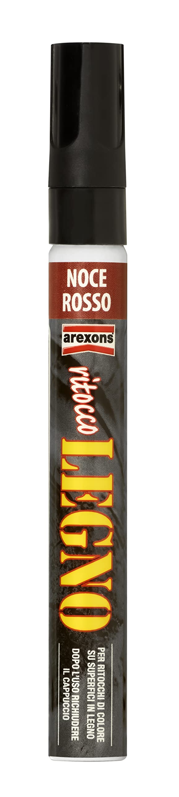 arexons-paint-marker-ritocco-legno-noce-rosso-pennarello-permanente-per-legno image 1