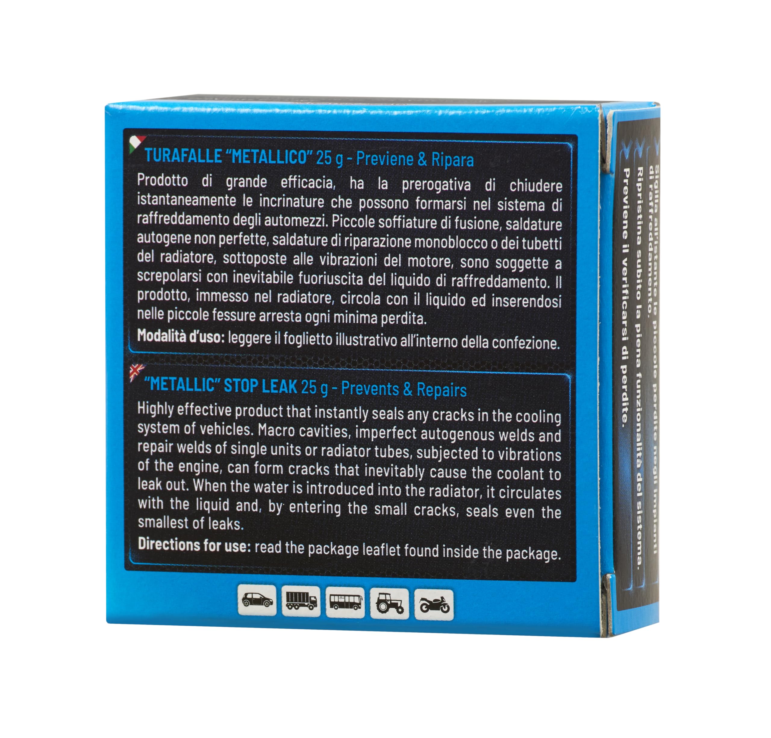 arexons-turafalle-metallico-sigillante-raffreddamento-pastiglia-25-g image 2