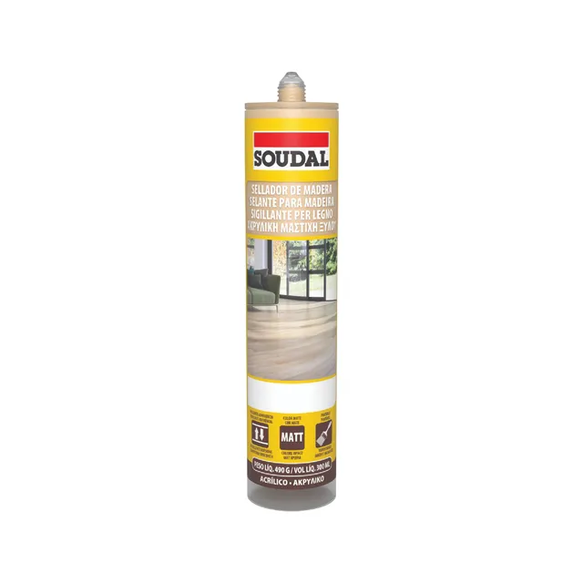 soudal-soudacryl-sigillante-per-legno-300-ml-noce image 1