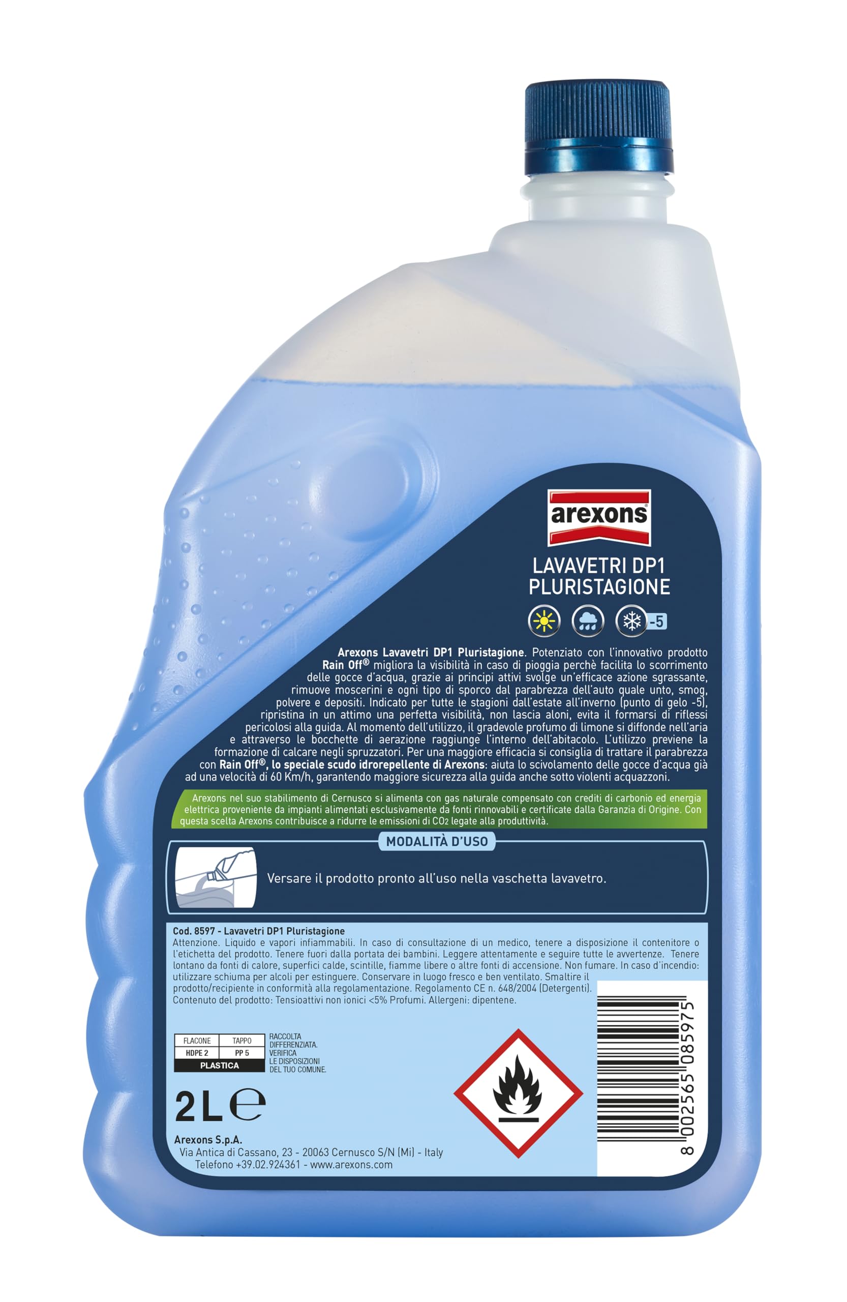 arexons-lavavetri-pluristagione-dp1-rain-off-idrorepellente image 2
