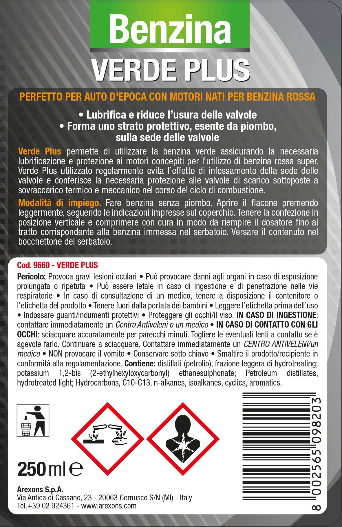 arexons-additivo-benzina-verde-plus-1-1000-da-250-ml image 3